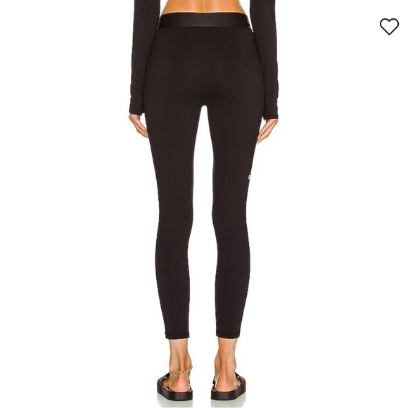 NWT Bandier Le Ore Corso Crossover Leggings in Black Size Small - Picture 4 of 12